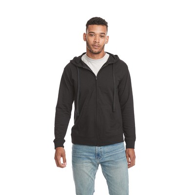 NEXT LEVEL APPAREL Adult Laguna French Terry Full-Zip Hooded Sweatshirt
