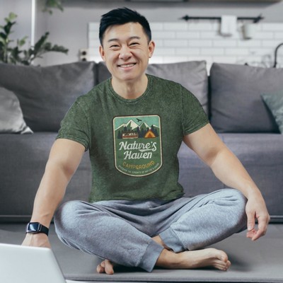 Full Colour Unisex Acid Washed T-Shirt