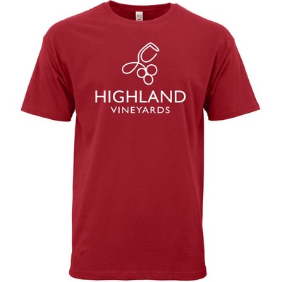 M&O Unisex Gold Soft T-Shirt 100% Cotton Screened